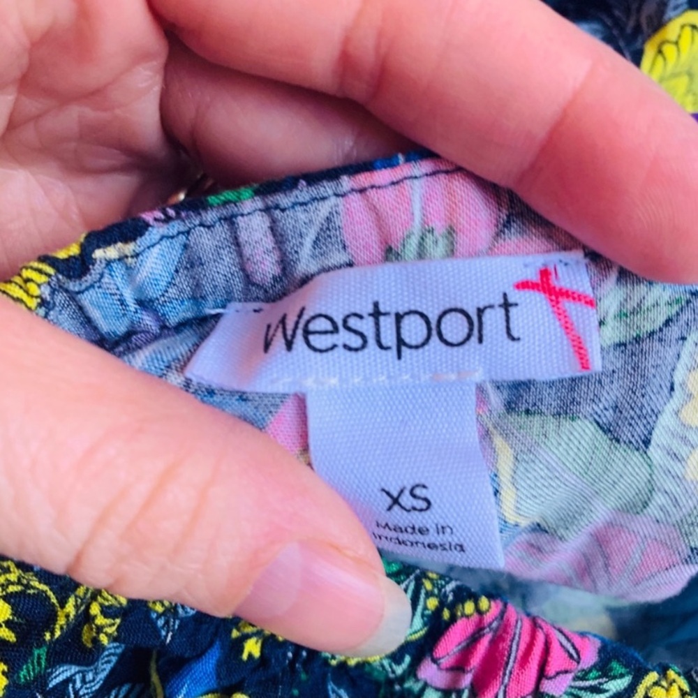 ⭐️ WESTPORT Off The Shoulder Floral Pom Bohemian Dress - Picture 3 of 4